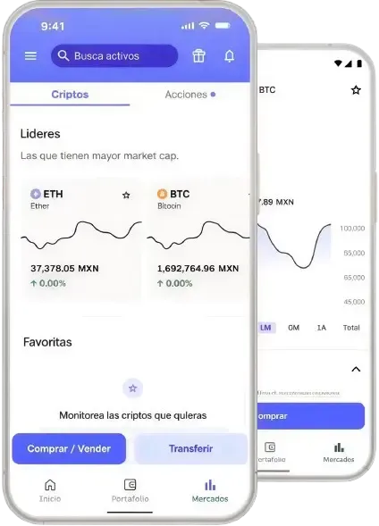 Bitso app preview