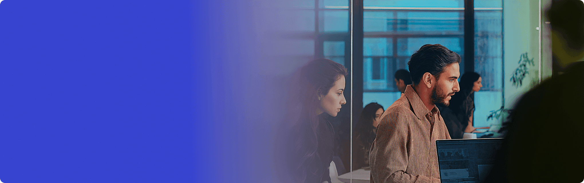 Developers banner background