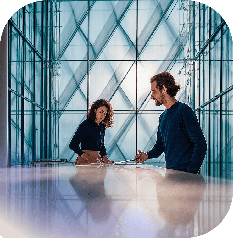 Security and compliance illustration