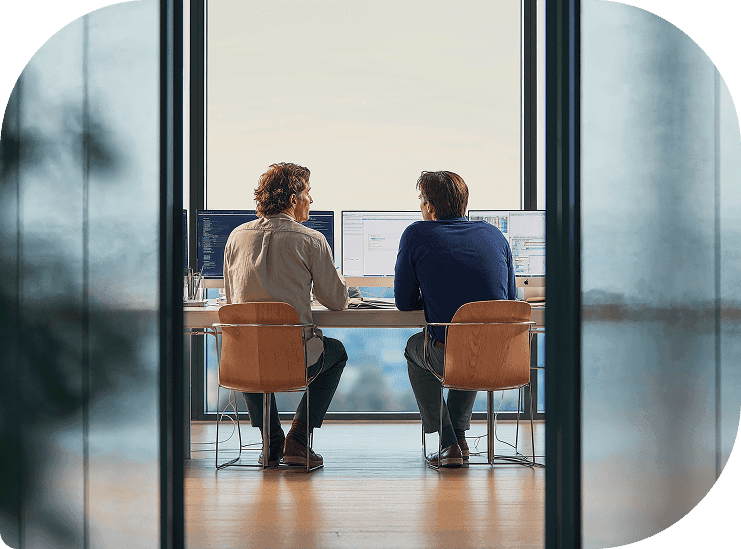 Security and compliance illustration